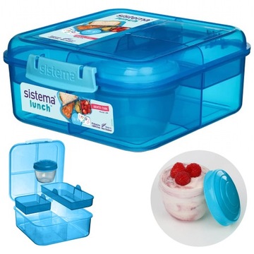 Śniadaniówka lunchbox sistema bento 1250ml