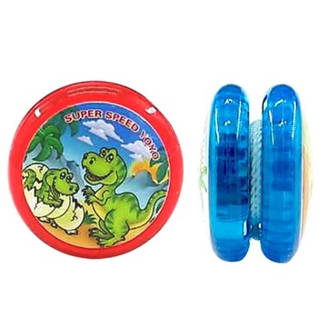 3 СВЕТЯЩИХСЯ ЙОЙО С ПОДШИПНИКОМ ИГРА НА НАВЫКИ «ЙОЙО ДИНОЗАВРЫ» АНТИСТРЕСС