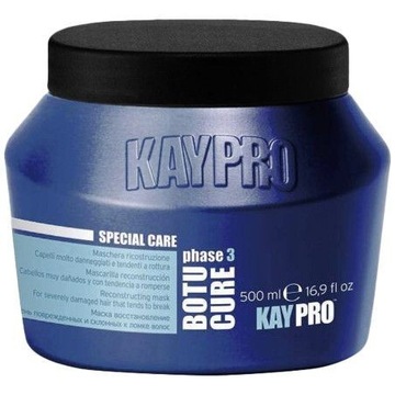 Maska odbudowująca do włosów zniszczonych KayPro Botu-Cure Phase3 500 ml