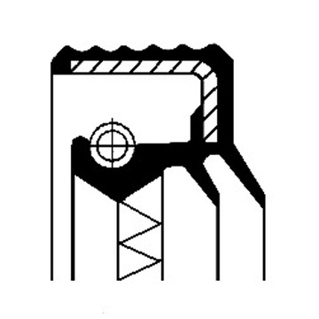 УПЛОТНИТЕЛЬ 70X90X10 NBR BASLSFDRWX67 CORTECO