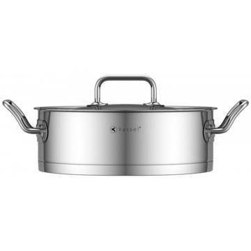 GARNEK PŁASKI 3,6L KASSEL PRO CHEF 93037 INDUKCJA