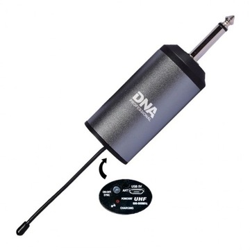 DNA FU Двойной вокальный микрофон, два микрофона Wi-Fi (B1623)
