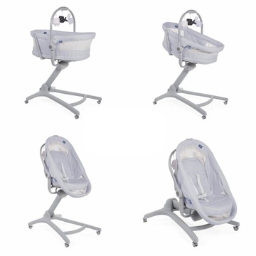 Leżaczek Chicco BABY HUG 4W1 AIR Air Stone + gratis 60 x 88 cm