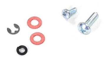 ŚRUBY PLATYNEK PRZERYWACZA ZAPŁONU KPL ROMET OGAR KOMAR MOTORYNKA PRL