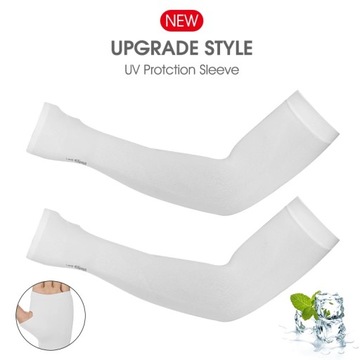 NEW Outdoor Cycling Riding Sun Protection Ice Silk Arm Sleeves Bicycle Arm