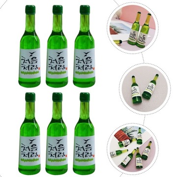 МИНИАТЮРНЫЙ КОРЕЙСКИЙ КУКОЛЬНЫЙ ДОМИК В БУТЫЛКЕ СОДЖ