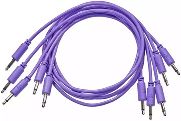 9 cm violet patchcable 5-Pack