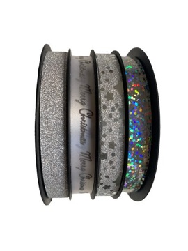 ПОДАРОЧНАЯ ЛЕНТА ДЛЯ ПОДАРКОВ 4 РОЖДЕСТВЕНСКИХ УЗОРА