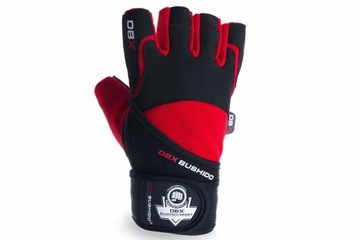 RĘKAWICZKI NA SIŁOWNIĘ DO ĆWICZEŃ Z DŁUGIM RZEPEM