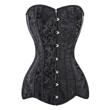 Steampunk Gothic Sexy Overbust Corset Women Long S