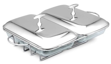 PODGRZEWACZ Potraw 2 x 1,8 L Naczynie ŻAROODPORNE