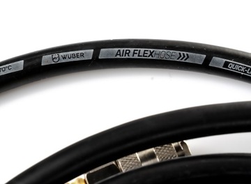 ШЛАНГ ПНЕВМАТИЧЕСКИЙ РЕЗИНОВЫЙ 10М 10х17ММ ТЕСННЫЙ ДЛЯ КОМПРЕССОРА WUBER