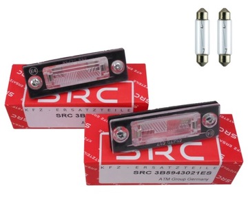 PODŚWIETLENIE TABLICY REJESTRACYJNEJ VW PASSAT B5 B6 TOURAN TRANSPORTER T5