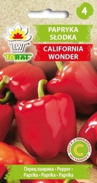 Papryka słodka California Wonder 0,5g TORAF