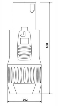 4-контактный разъем SPEAKON для динамиков ROXTONE RP031