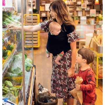 РАСТЯЖАЕМЫЙ В 4 СТОРОННЯХ СТОРОНАХ СЛИНГА ДЛЯ ДЕТЕЙ, БЕЗОПАСНАЯ ДЛЯ НОВОРОЖДЕННЫХ