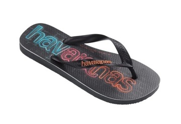 HAVAIANAS MĘSKIE JAPONKI Z NAPISEM 45-46 1SŁC