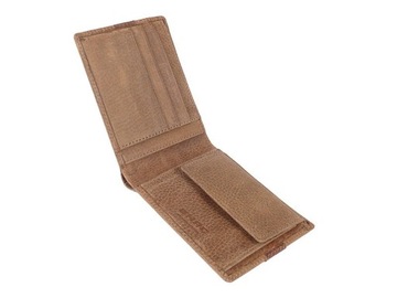 BH-270 TEXAS светло-коричневый мужской кошелек H