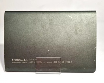 POWER BANK VINSIC 15000MAH 2XUSB SLIM VSPB 207