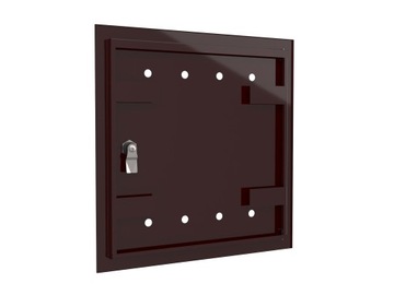 ИНСПЕКЦИОННАЯ ДВЕРЬ 50x50 КОРИЧНЕВЫЙ ГАЗОВЫЙ ЯЩИК