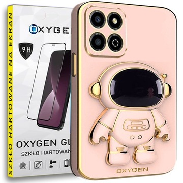 Etui ASTRO OXYGEN Case Pokrowiec do Honor X6a + szkło hartowane