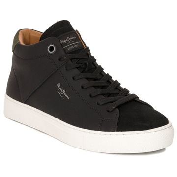 Sneakersy buty Pepe Jeans PMS30842 999 Black r.42