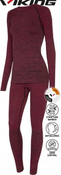 Bielizna termoaktywna VIKING PETRA BAMBOO SET M