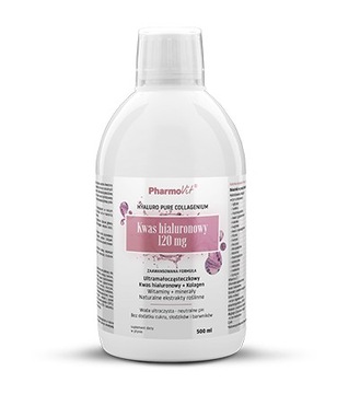 Pharmovit Kwas hialuronowy 120 mg kolagen 500 ml