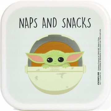 3x Pudełko śniadaniowe Star Tras The Mandalorian Lunch Box Śniadanówka