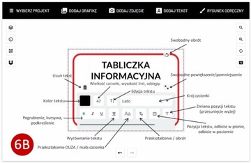 Tabliczka laminowana A4 z WŁASNYM PROJEKTEM online