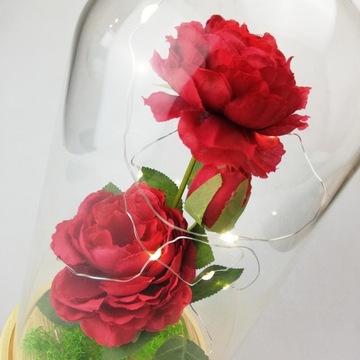 РОЗА В СТЕКЛЕ ДВОЙНОЙ ЖЕНСКИЙ ДЕНЬ ХИТ ВАЛЕНТИНА