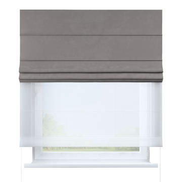 Dekoria Roleta rzymska Duo 130x170 szary