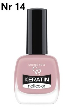 Lakier do paznokci keratyna Golden Rose Keratin 14