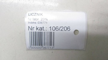 MASTER MOVANO III PŘÍSTROJOVÁ DESKA BUDÍKY 248101789R 10-