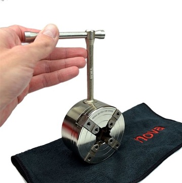 Uchwyt tokarski zestaw z 3 szczękami TEKNATOOL NOVA G3 M33 głowica 48294