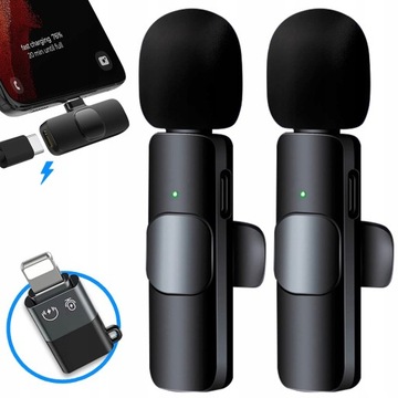 Петличный микрофон с клипсой