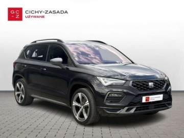Seat Ateca SUV Facelifting 2.0 TSI 190KM 2021 Seat Ateca 2.0190KM4DRIVE FR DSG VirtualCockpit NiskiPrzebieg Kamera ASO F, zdjęcie 6