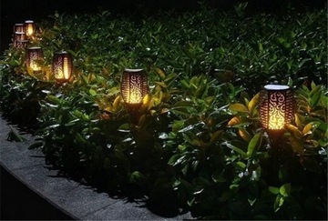 СОЛНЕЧНЫЙ ФАКЕЛ ПЛАМЯ СВЕТОДИОДНЫЙ САД 79СМ