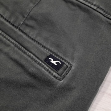 HOLLISTER _ MODNE CHINO SPODENKI Z LOGO _ W29