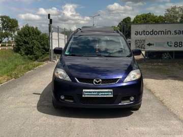 Mazda 5 I 1.8 MZR 115KM 2007 Mazda 5 Raty Klimatronic Szyberdach 7 osobowy 1.8 BENZ Zarej w PL 1.8 115KM, zdjęcie 6