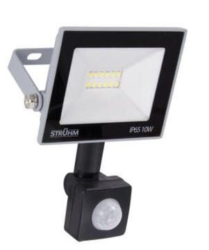 STRUHM Naświetlacz LED z czujnikiem PIR KROMA 10W IP65 barwa zimna