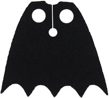 LEGO Batman peleryna - czarna