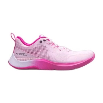 Różowe Tkanina Buty Sportowe Under Armour r.37,5