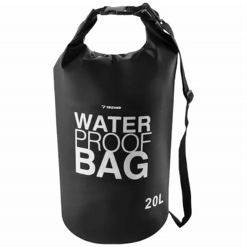 Torba Motocyklowa Rollbag Rolka Czarna Wodoodporna 20L