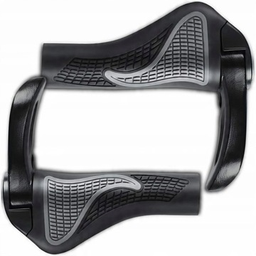 CHWYTY ROWEROWE GRIPY RĄCZKI DO KIEROWNICY ROGI SPORTOWE ANTYPOŚLIZGOWE