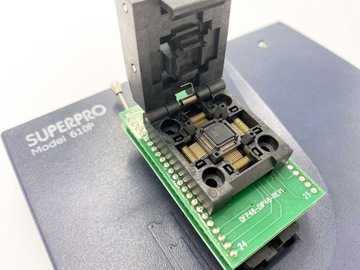 Переходник TQFP48 (0,5 мм) — PDIP48 — универсальный 1:1