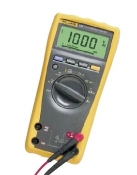 Цифровой мультиметр Fluke, портативный измеритель тока в футляре, 1000 В постоянного/переменного тока