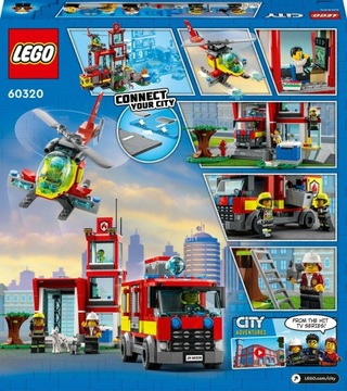 LEGO - CITY - ПОЖАРНАЯ СТАНЦИЯ - 60320