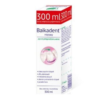 BAIKADENT Płyn miętowy 300 ml