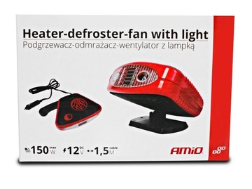 АВТОМОБИЛЬНЫЙ ОБОГРЕВАТЕЛЬ 12 В 150 Вт ОБОГРЕВАТЕЛЬ ОКОННЫХ ЛОМОВ ВЕНТИЛЯТОР